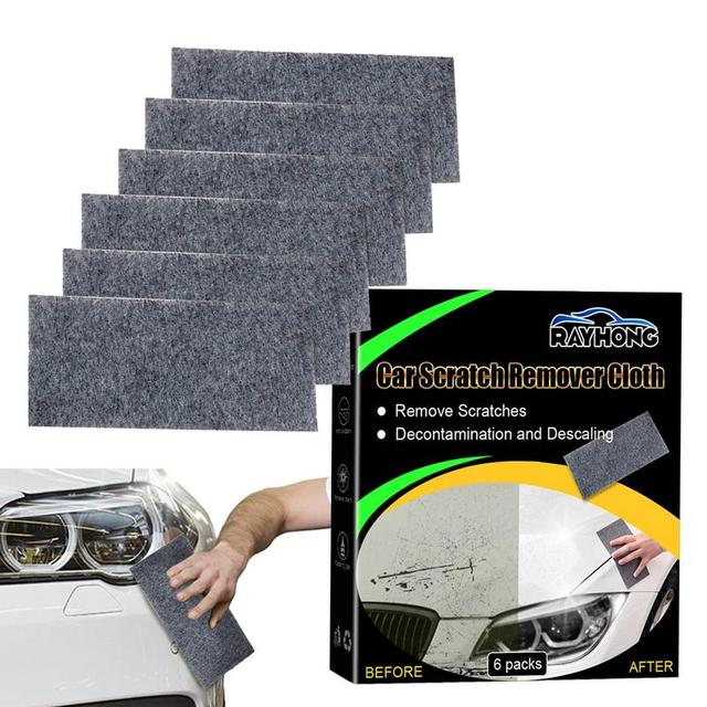 Nano Cloth Scratch Remover Nano Cloth Car Scratch Repair Remover Kit  Multifunctional Safe Car Scratch Remover For Glass Leather